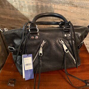 Rebecca Minkoff Moto Satchell Tote | Black NWT